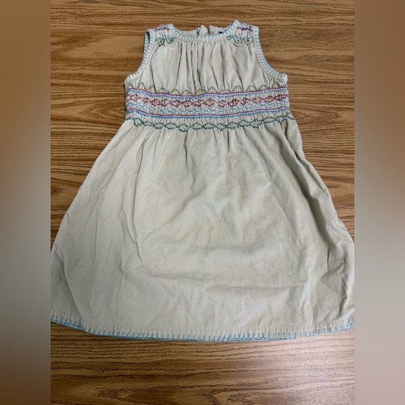 Adorable vintage gap 2T cord dress with embroidery details - Picture 1 of 5